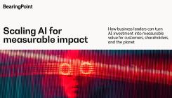 BearingPoint analysis: AI delivers value, but only 13% of organizations scale as planned