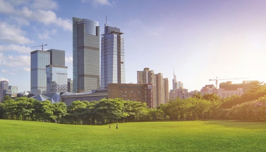 Green districts add environmental and economic value
