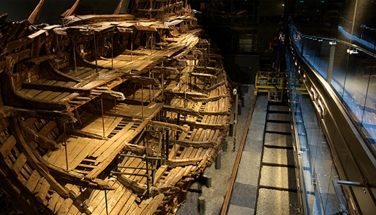 Warship Mary Rose fit-out to display at Portsmouth Historic Dockyard