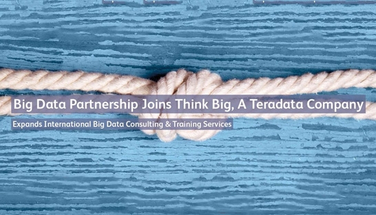 Teradata buys UK analytics consultancy Big Data Partnership