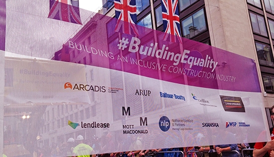 Consulting firms back #BuildingEquality for LGBT+ friendly construction sector