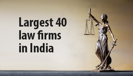 Legal market worth $1.3 billion, the top | largest 40 law firms in India