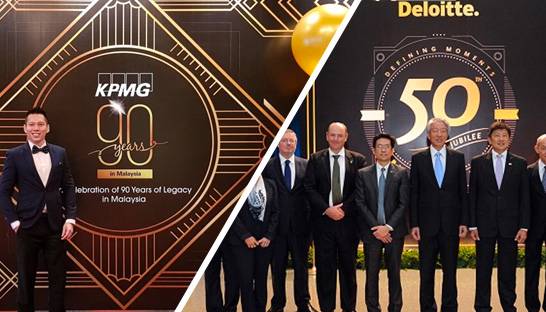 Big Four firms KPMG and Deloitte celebrate milestones in Malaysia