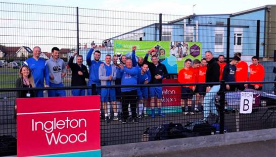Consulting firm hosts football tournament for palliative care hospice