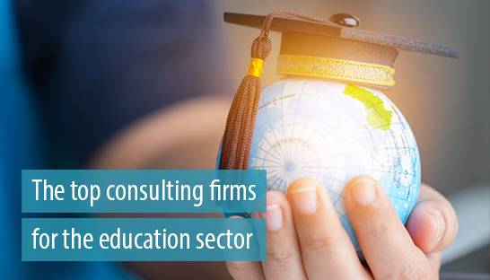 The top consulting firms and financial advisors for the education sector