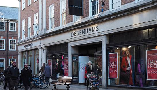 Debenhams calls in KPMG as it mulls store closures