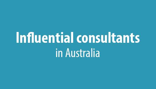 The most influential consultants in Australia revealed