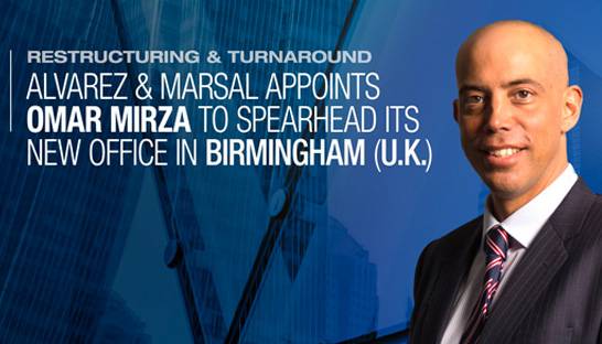 Alvarez & Marsal opens second UK office, in Birmingham