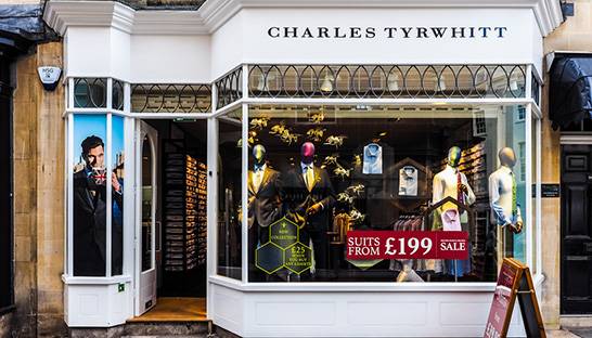 Retailer Charles Tyrwhitt selects Thought Provoking Consulting for project