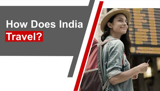 The travel and tourism sector's contribution to India's GDP is expanding
