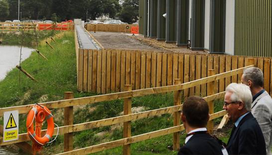 Consultancy advises on flood defences to safeguard 400 jobs