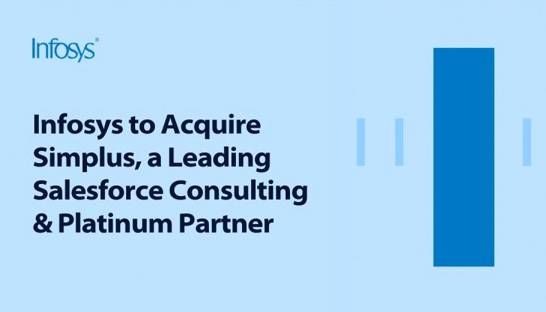 Infosys acquires Salesforce consultancy Simplus
