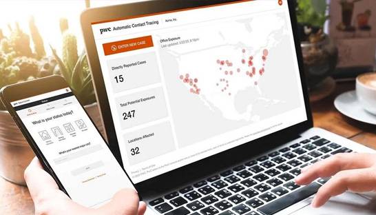 PwC develops contact-tracing app for staff and clients