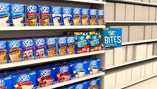VR helps Kellogg's improve new product shelf placements