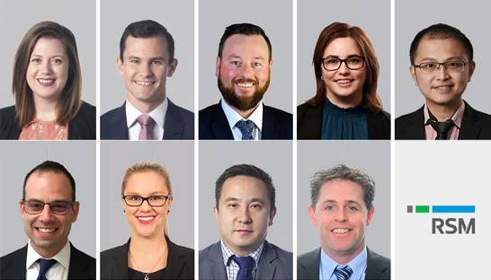 RSM promotes nine to principal across its Australian offices