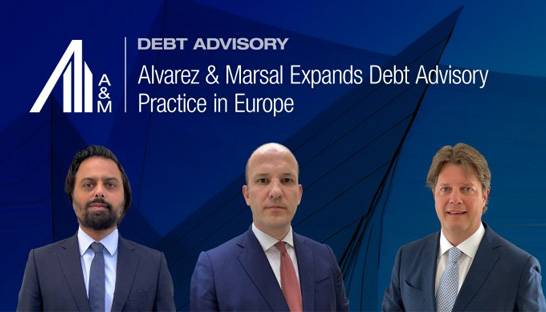 Alvarez & Marsal adds trio to European Debt Advisory team