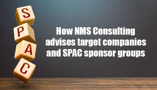 How NMS Consulting advises its clients on their SPAC listing