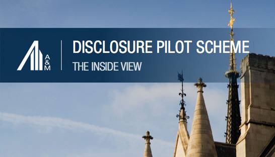 Alvarez & Marsal survey unveils discontent with Disclosure Pilot Scheme