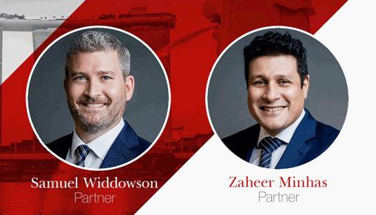 Samuel Widdowson and Zaheer Minhas partner at Accuracy