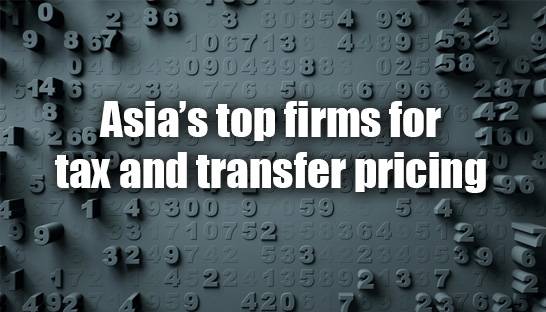 Asia’s top professional services firms for tax and transfer pricing