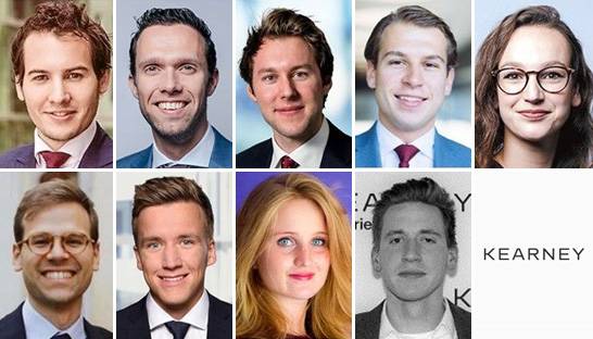 Kearney promotes nine members in Amsterdam and Brussels