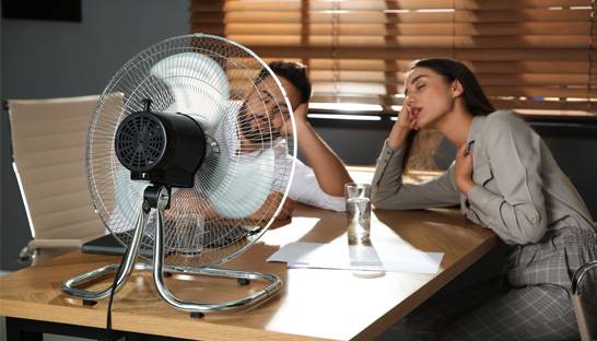 Majority of UK workplaces not equipped for extreme heat