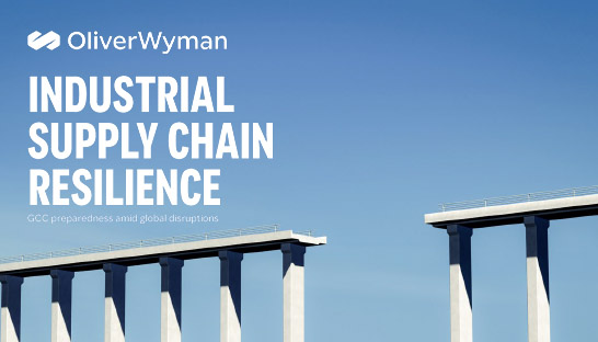 Strengthening supply chains key for industrial sector growth in GCC