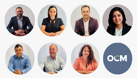 OCM promotes seven team members to next level