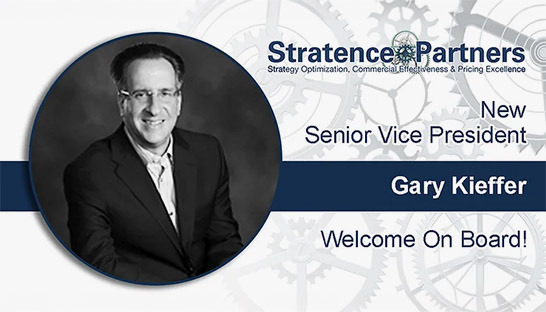 Gary Kieffer joins Stratence Partners as senior vice president