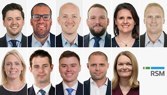 RSM appoints 11 new partners across UK offices