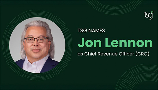 TSG hires Jon Lennon as chief revenue officer