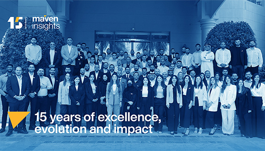 Maven Insights celebrates 15 years of growth, excellence and strategy execution