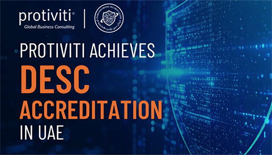 Protiviti accredited by Dubai’s DESC for Penetration Testing Services