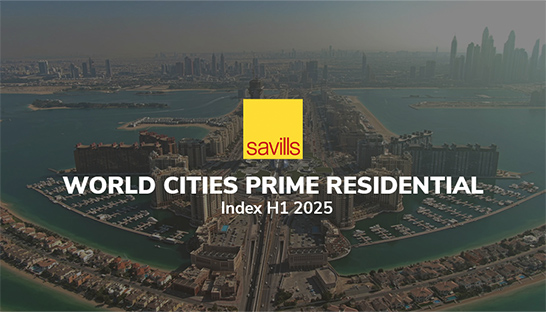 Dubai among top 3 prime residential markets globally for capital value growth