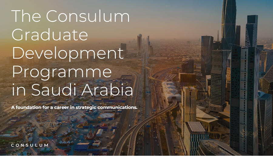 Consulum seeks aspiring graduates for programme in Saudi Arabia