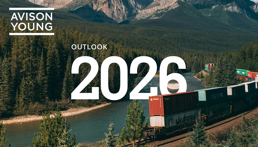 Commercial real estate professionals optimistic about 2026, finds Avison Young report