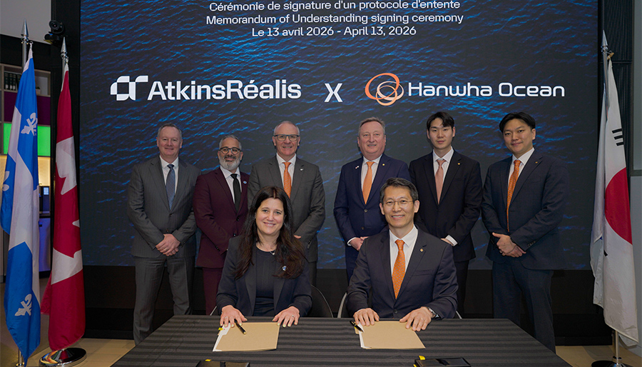 AtkinsRéalis partners Hanwha Ocean on supporting Canada’s submarine capability