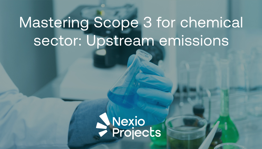 Reducing Scope 3 emissions in chemicals through upstream activities