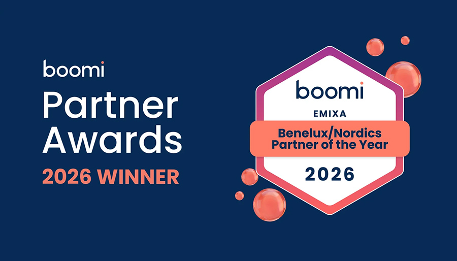 Boomi names Emixa as Partner of the Year for Benelux and Nordics