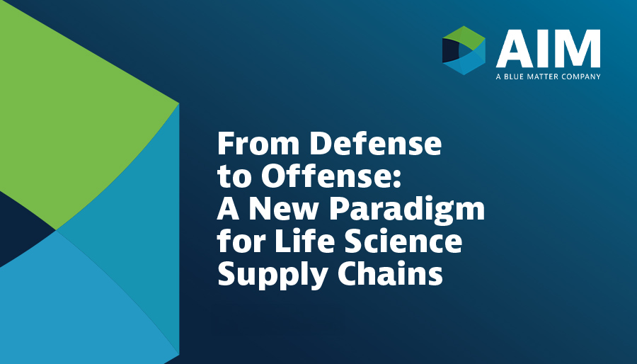 From defense to offense: A new paradigm for life science supply chains