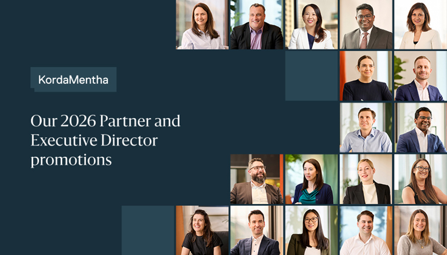 Seven new partners among KordaMentha’s mid-year senior promotions