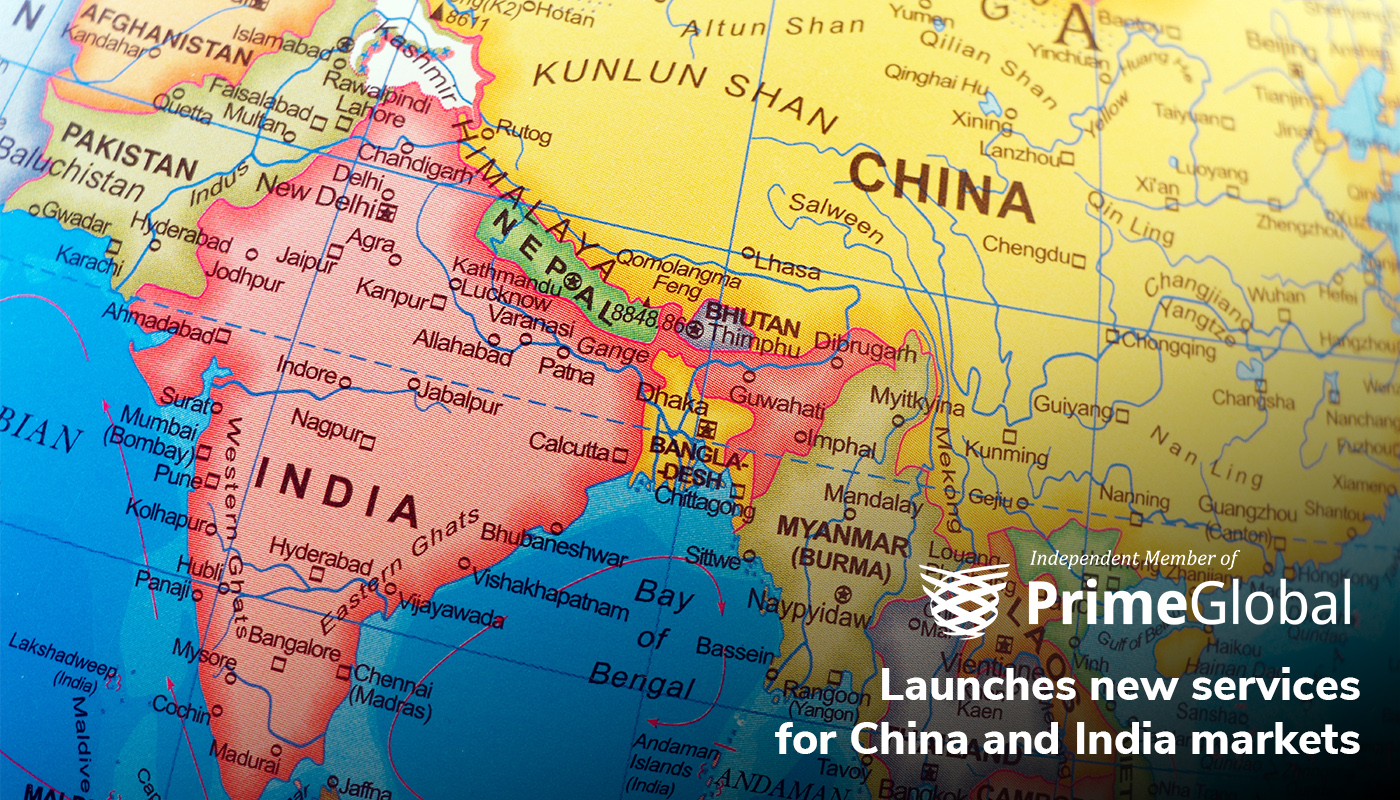 PrimeGlobal launches new services for China and India markets