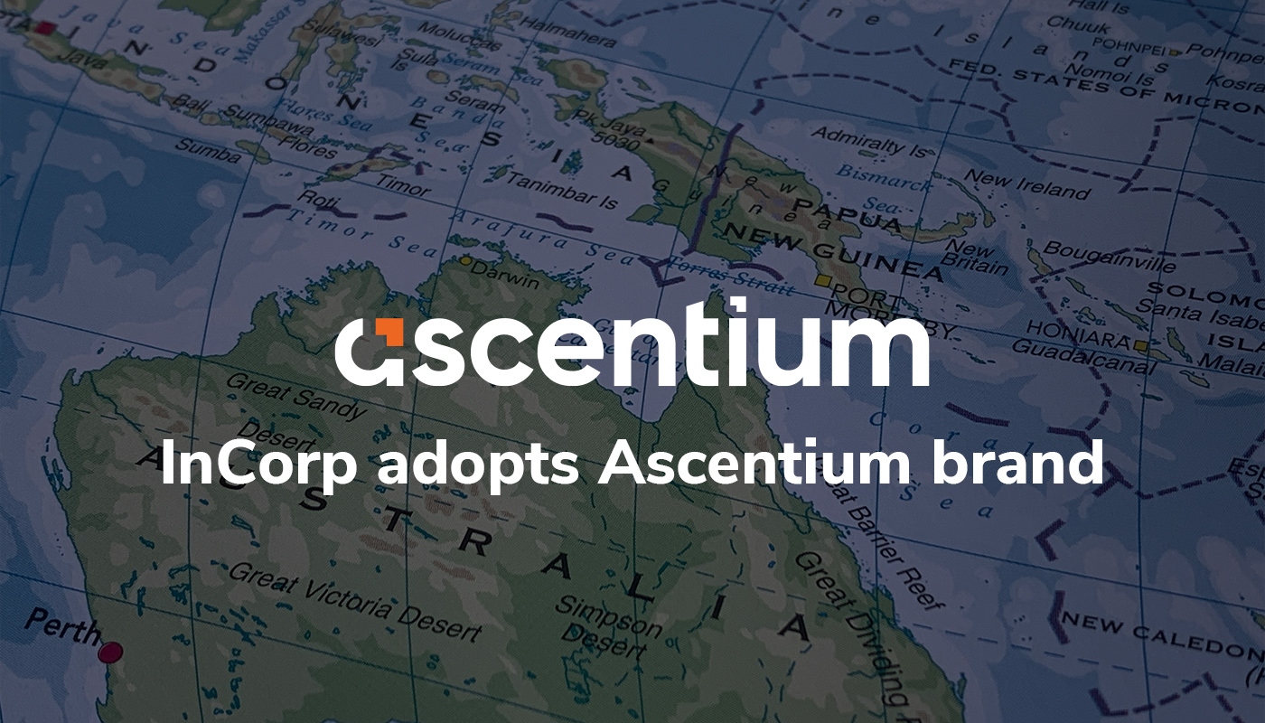 Professional services group InCorp announces its rebrand to Ascentium