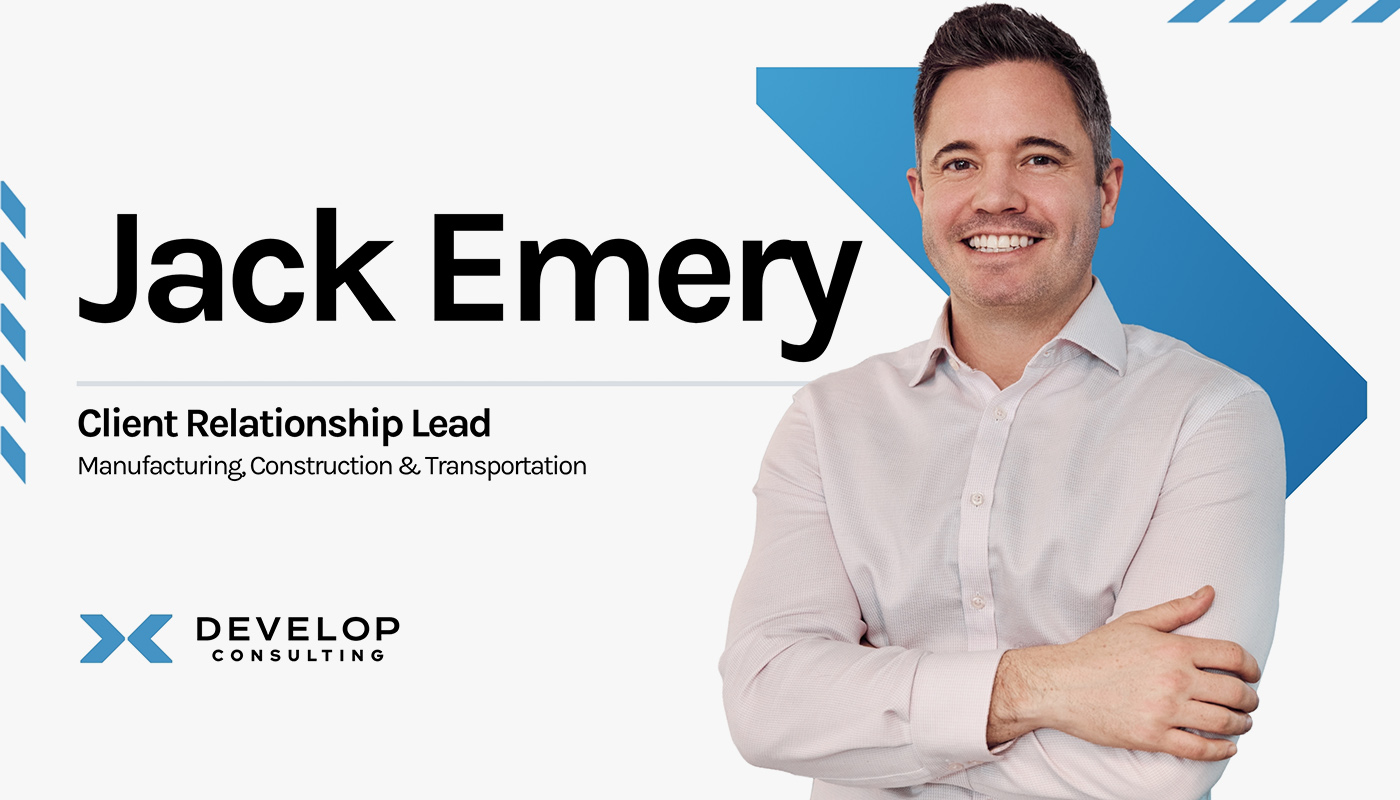 Jack Emery joins Develop Consulting as client relationship lead